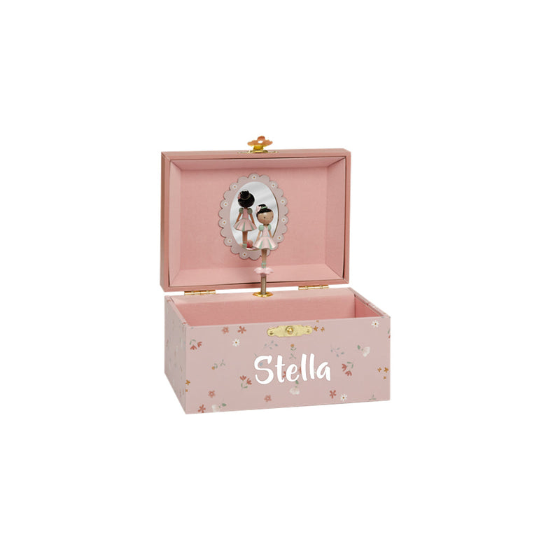 Muziekdoosje Evi Little Pink Flowers I Little Dutch