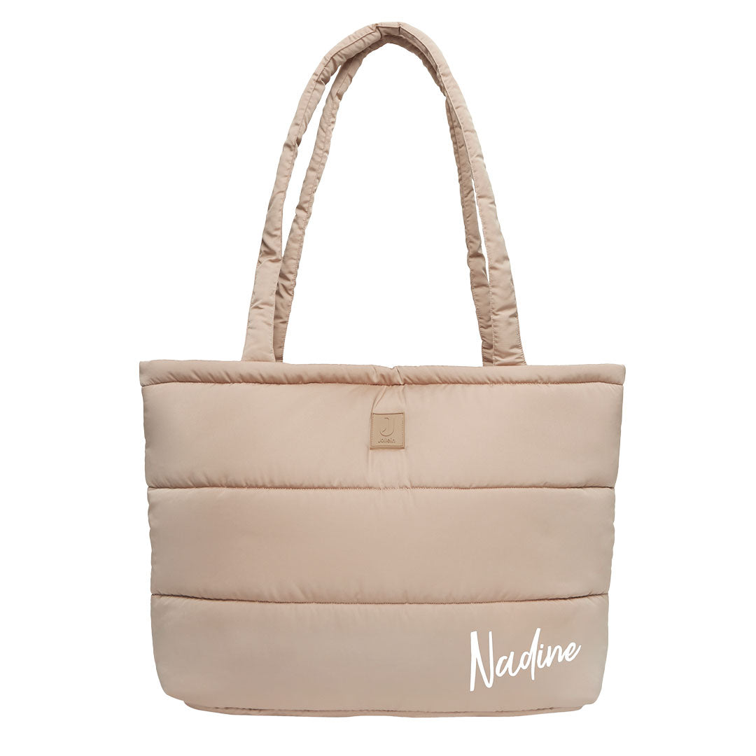 Jollein Wickeltasche Biscuit 40 × 35 cm – Produktansicht