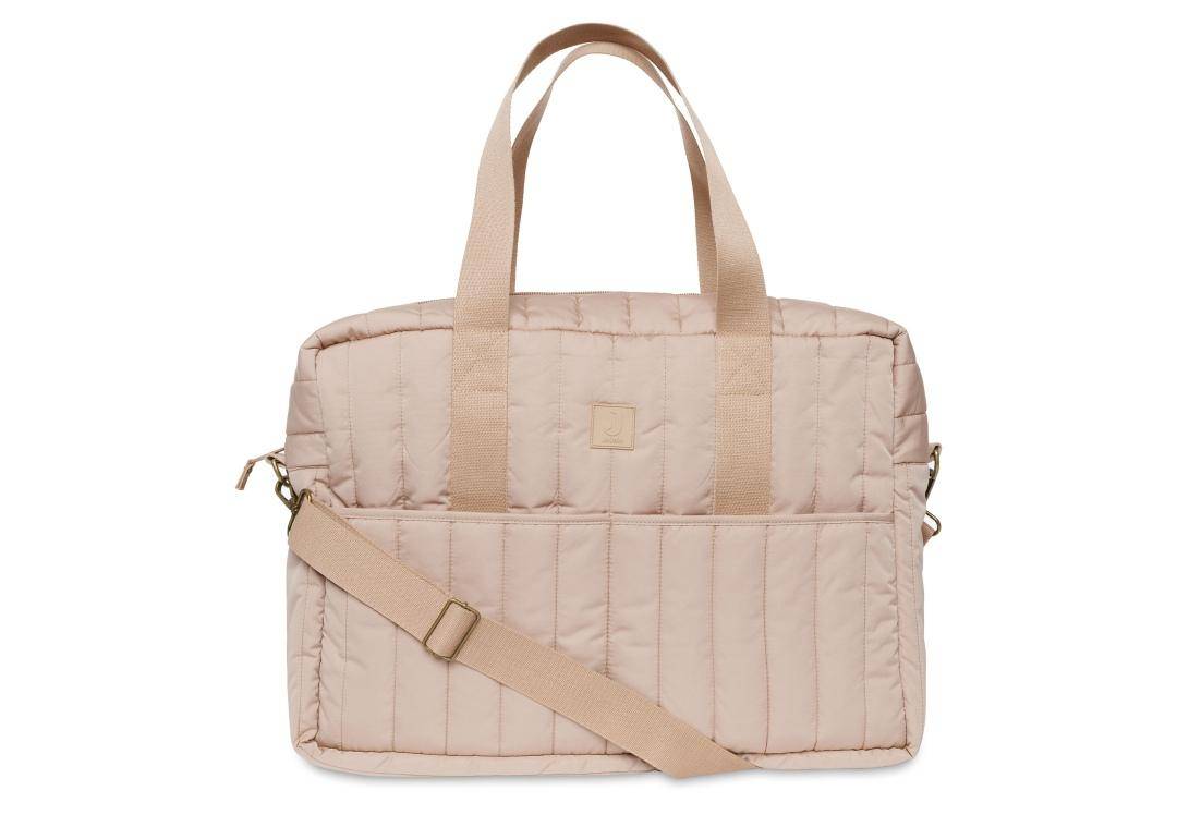 Jollein Wickeltasche Puffed Biscuit 42 × 30 cm mit Trageriemen