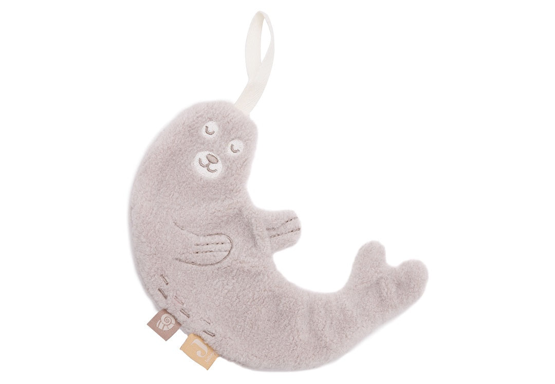 Jollein Schnuffeltuch Seehund Deepsea Sand 16 cm