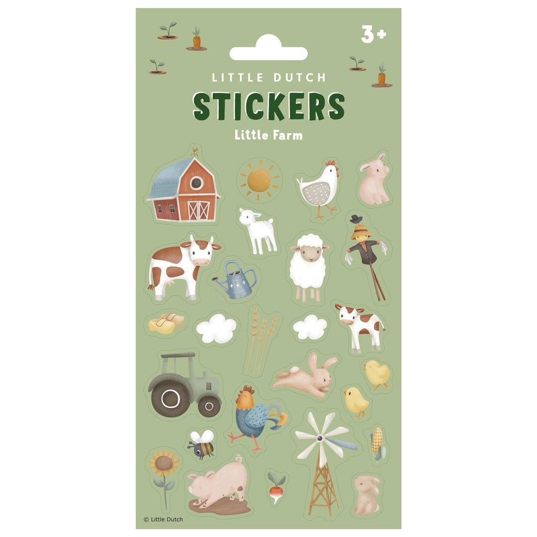 Little Farm Sticker mit Bauernhofmotiven für Kinder ab 3 Jahren