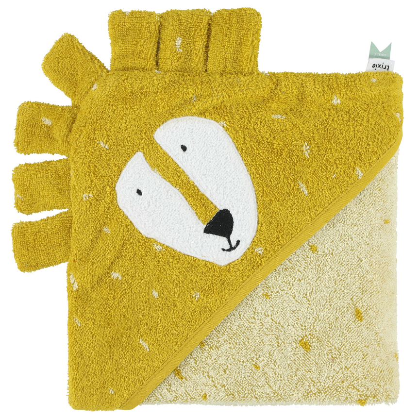 Trixie Kapuzenhandtuch Herr Löwe 75 × 75 cm