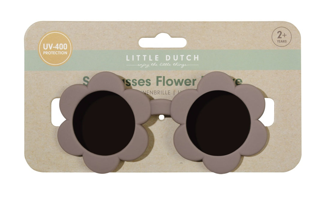 Little Dutch Kindersonnenbrille Blume Mauve – Sonnenbrille für Kinder