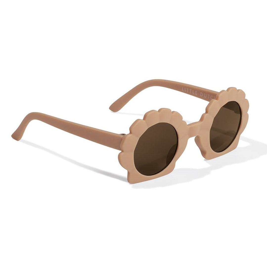 Altrosa Kindersonnenbrille in Muschelform mit UV400-Schutz