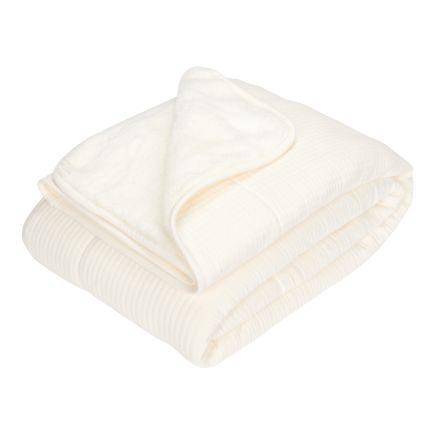 Little Dutch Kinderbettdecke Pure Soft White 110 × 140 cm mit TOG 3,3