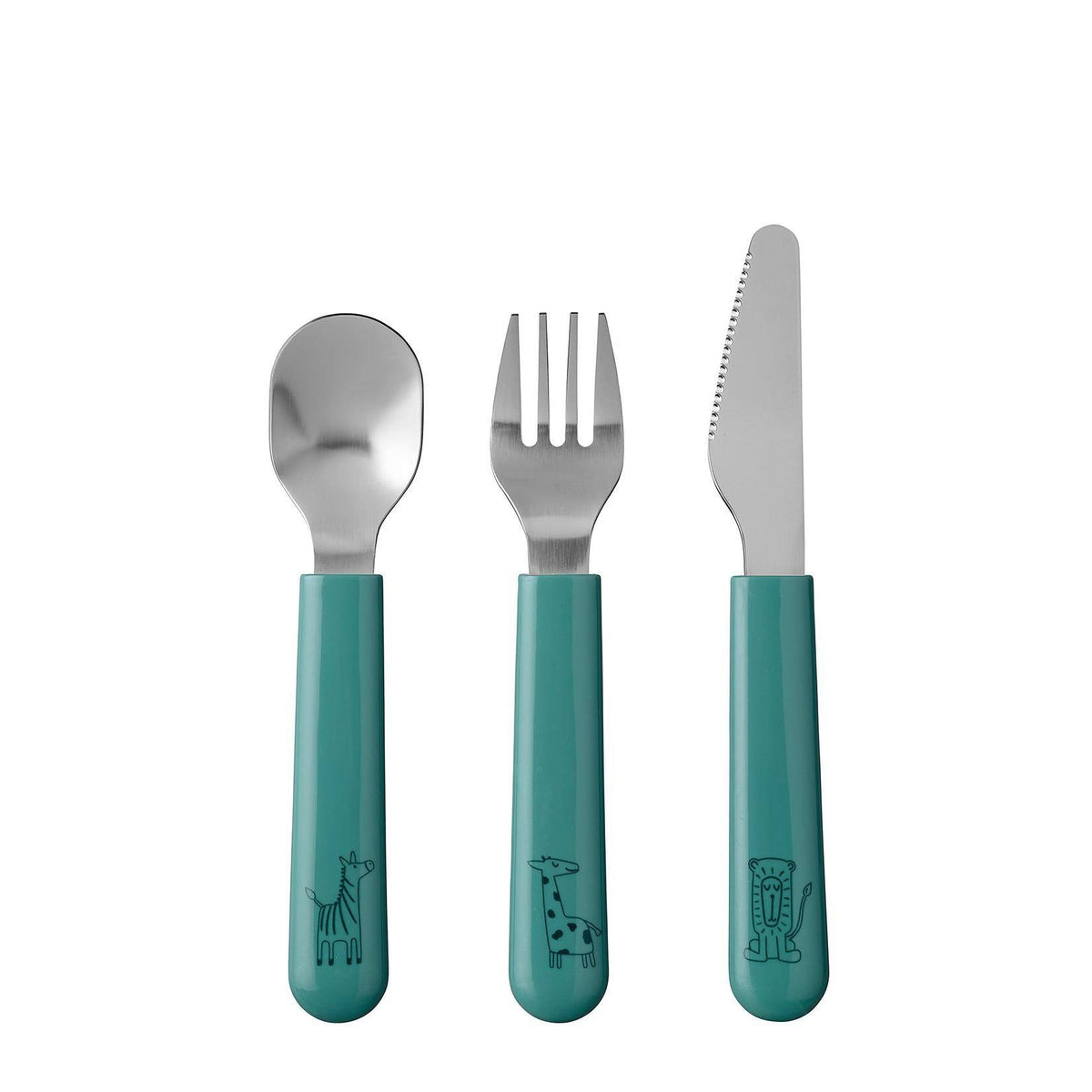 Kindercouvertset Baby 3-delig - Deep Turquoise | Mepal