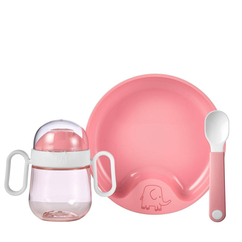 Mepal Mio Babygeschirr-Set 3-teilig Deep Pink