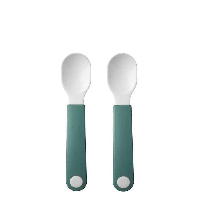 Mepal Kinder-Lernlöffel Deep Turquoise im 2er-Set