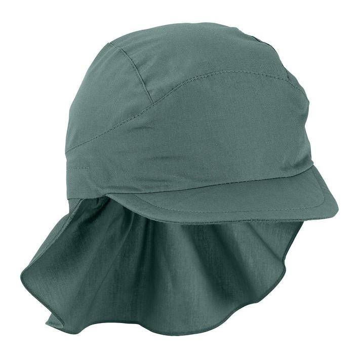 Schirmmütze mit Nackenschutz Dunkelgrün Gr. 47 – Sterntaler