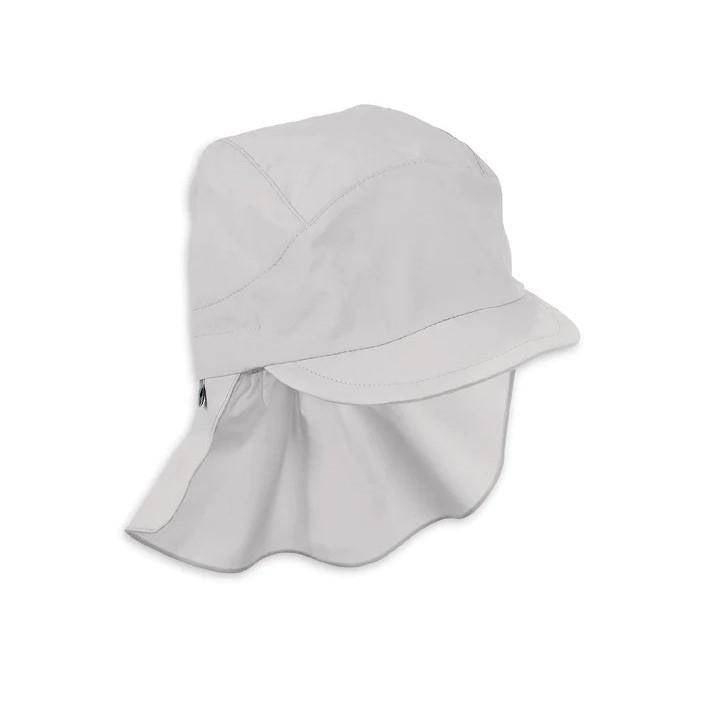 Sterntaler Schirmmütze mit Nackenschutz Lichtgrau Größe 55
