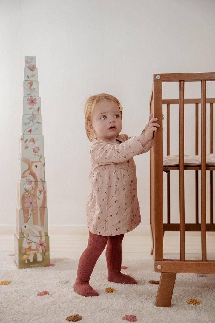 Vestido de manga larga Fairy Flowers | Little Dutch