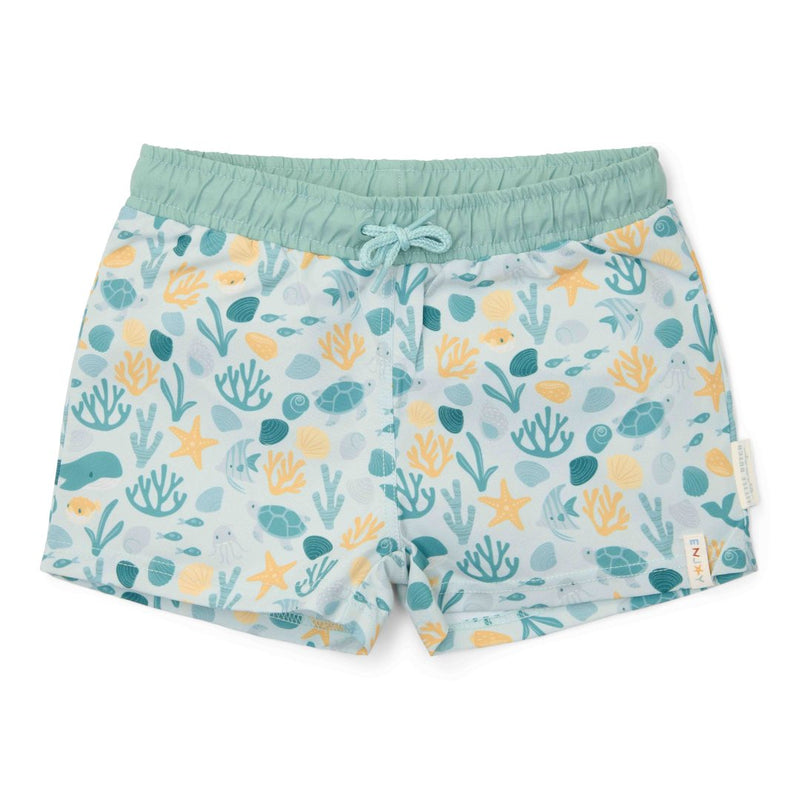 Zwemshort Seashells Multi-colour | Little Dutch