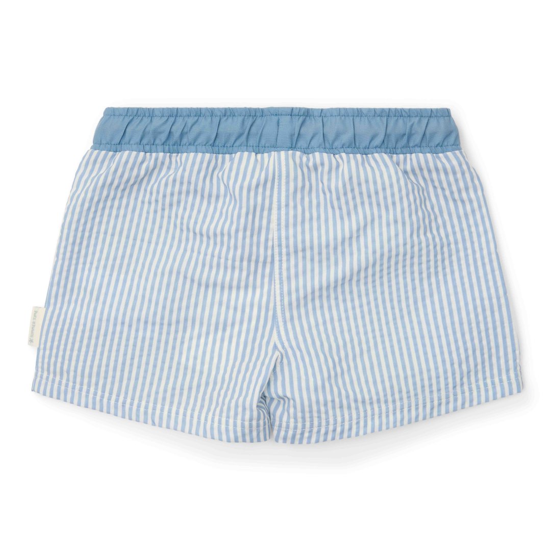 Little Dutch Badehose Sea Life Ocean Blue – Rückansicht