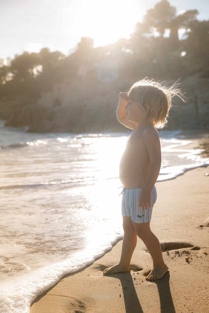 Zwemshort Stripes meerkleurig – Zwemshort voor kinderen voor zomer & vakantie