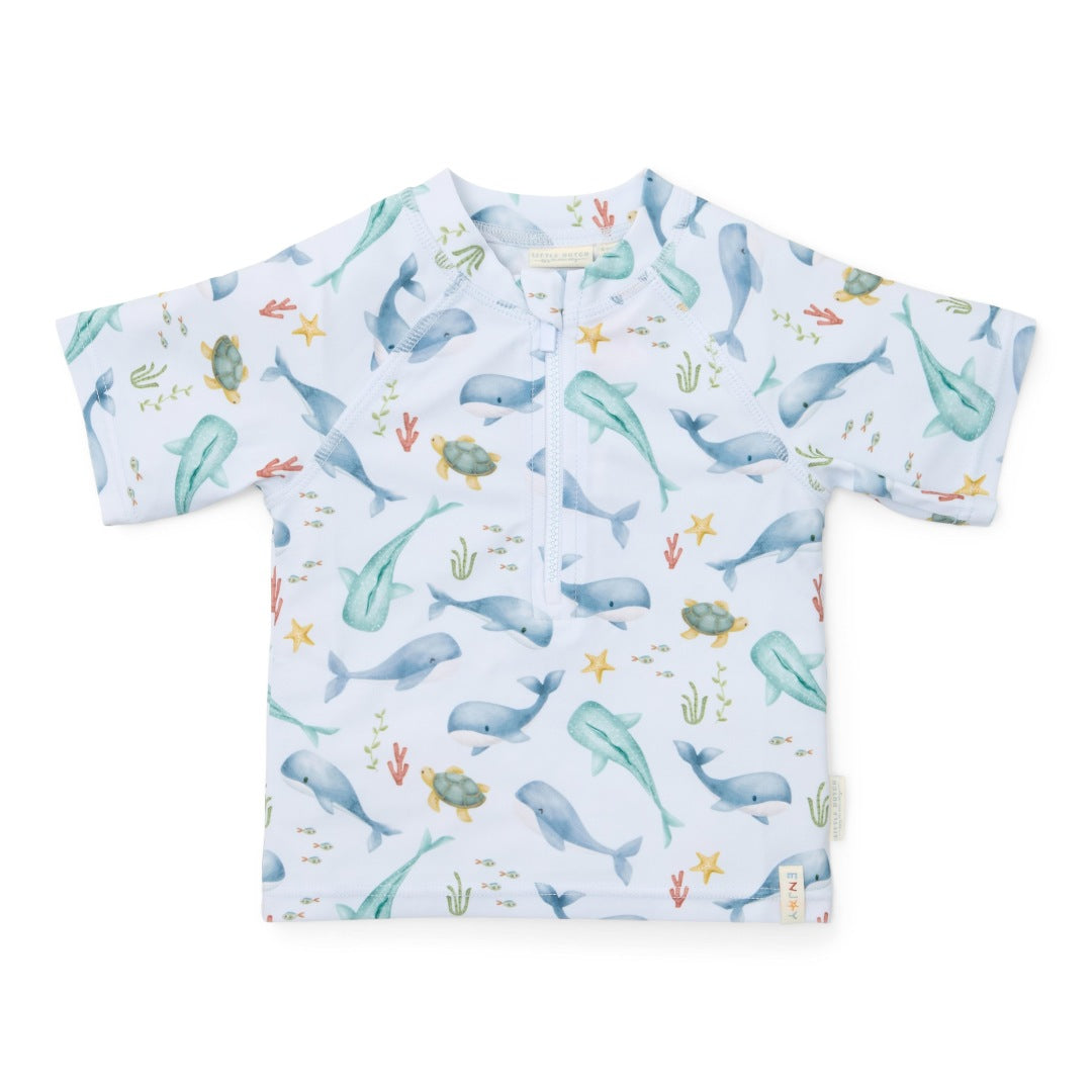 Kurzärmeliges Schwimmshirt Ocean Multi-colour Größe 98/104