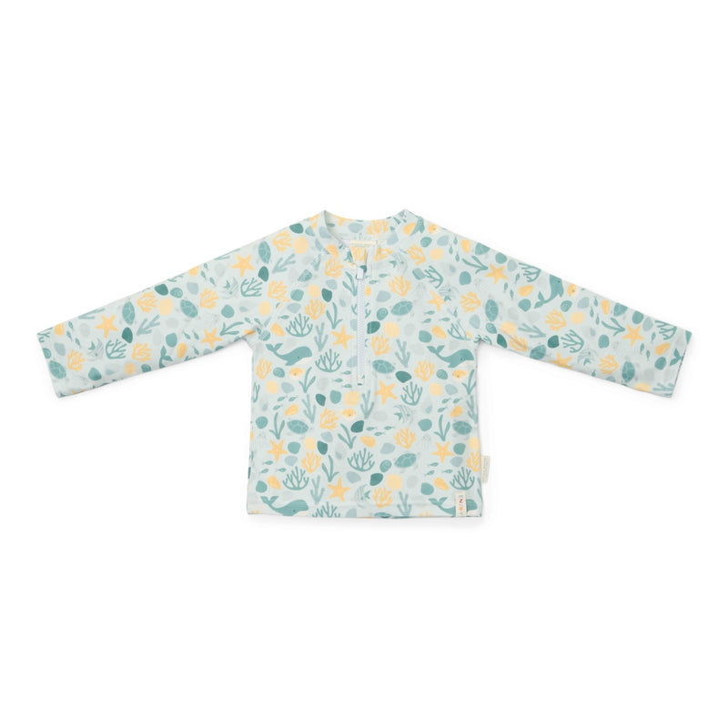 Little Dutch langärmeliges Schwimmshirt Seashells Multi-colour
