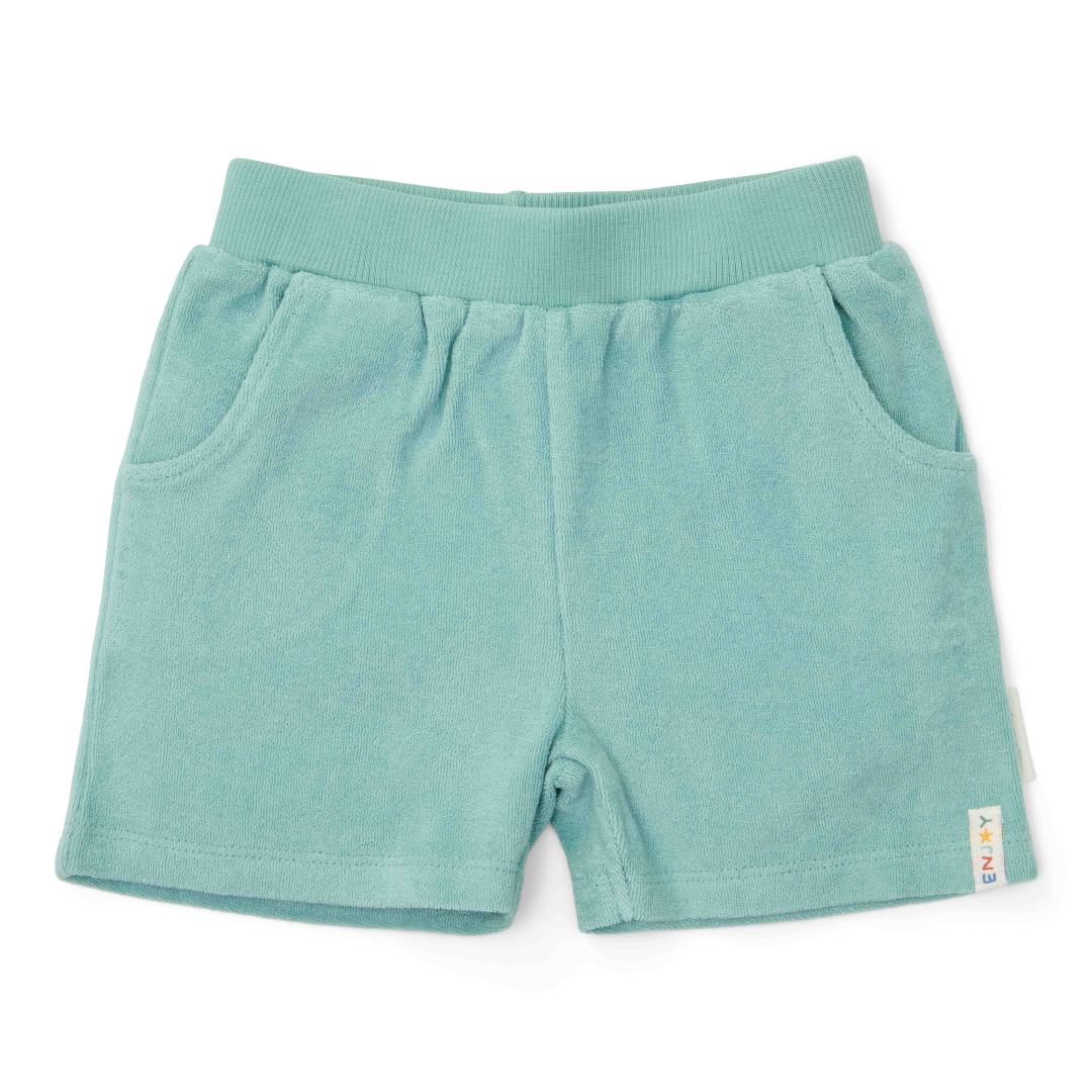 Conjunto de camiseta y pantalones cortos Little Dutch Surf Blue
