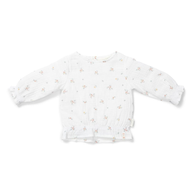 Little Dutch Bluse White Meadows Größe 98