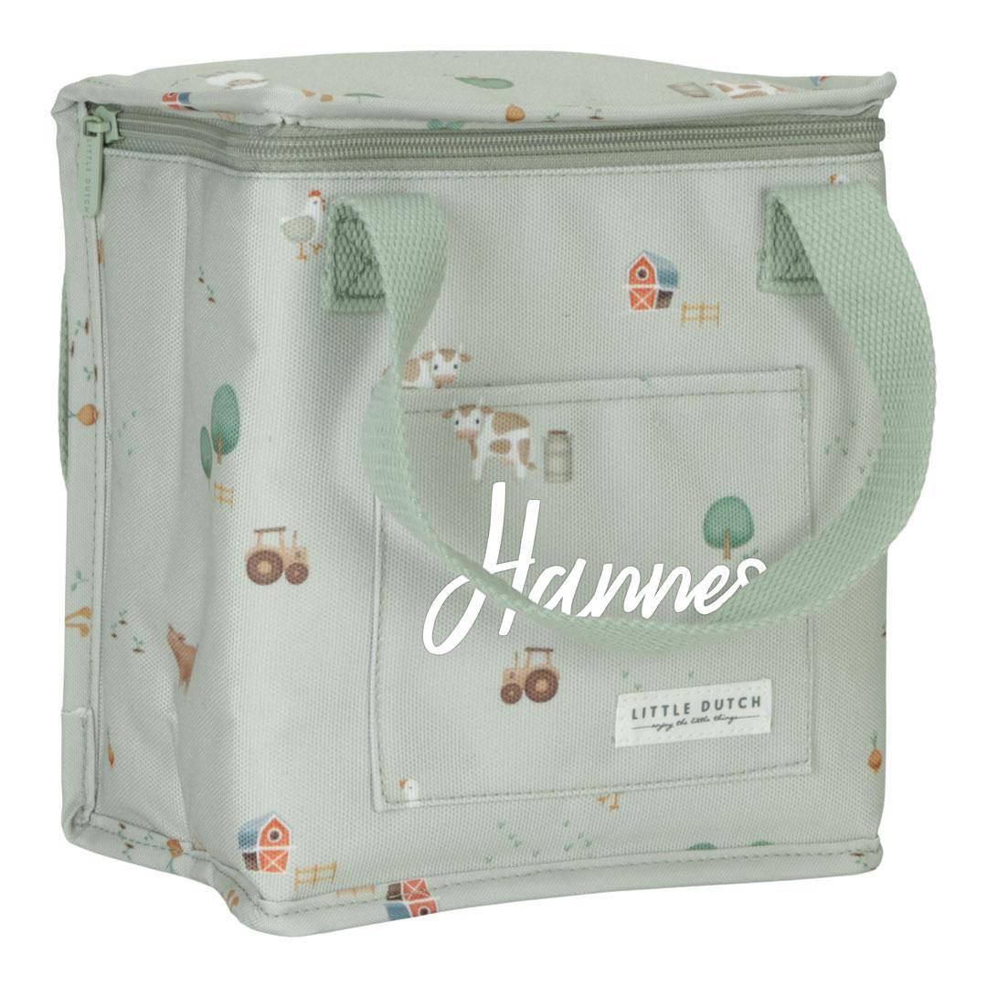 Personalisierte Kühltasche Little Farm mit Name