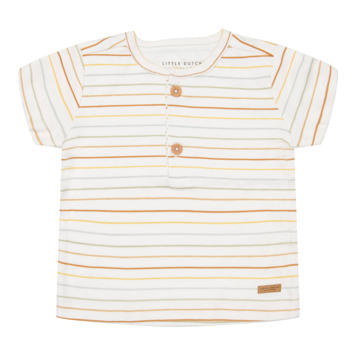 Little Dutch T-Shirt Vintage Sunny Stripes kurzarm Größe 50/56