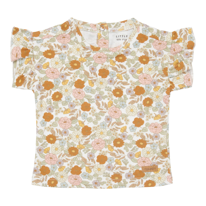 Little Dutch T-Shirt Vintage Little Flowers Größe 50/56