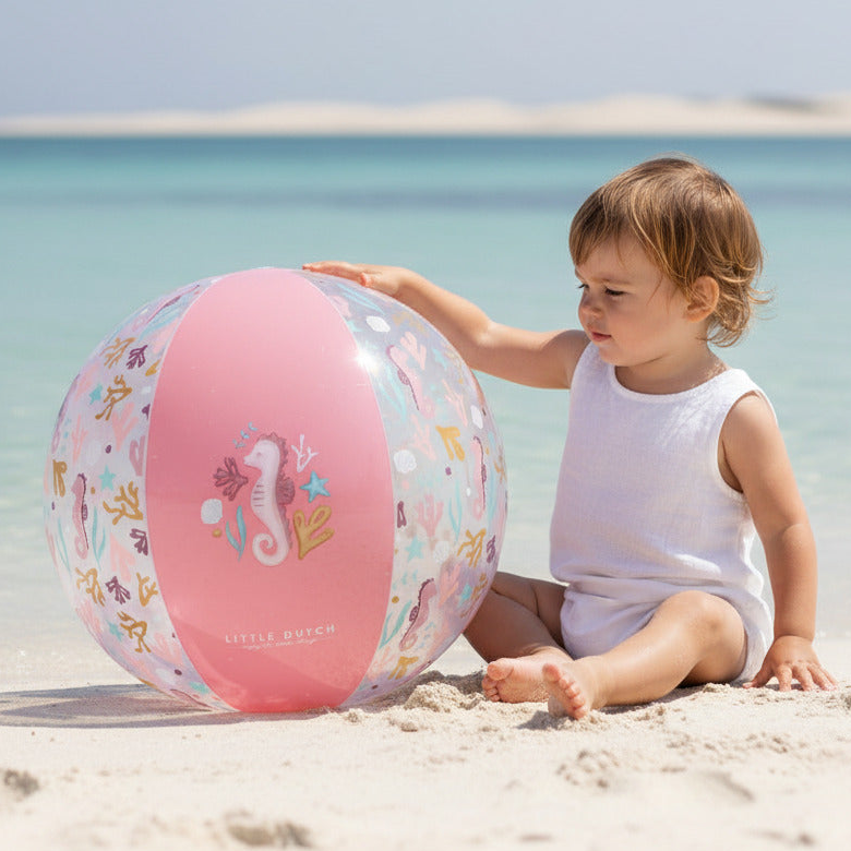 Strandball Ocean Dreams Pink 35 cm von Little Dutch