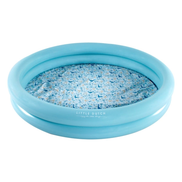 Planschbecken Ocean Dreams Blue 150 cm von Little Dutch – großer blauer Kinderpool aus PVC