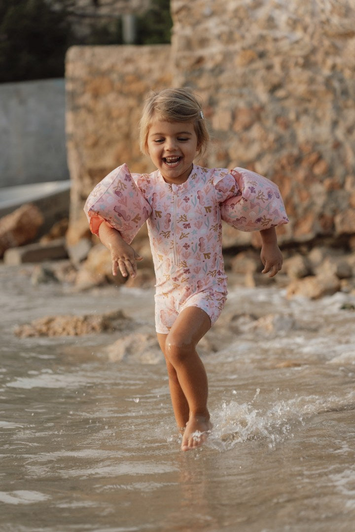 Little Dutch Schwimmflügel Ocean Dreams Pink mit Luftkammern und Ventil