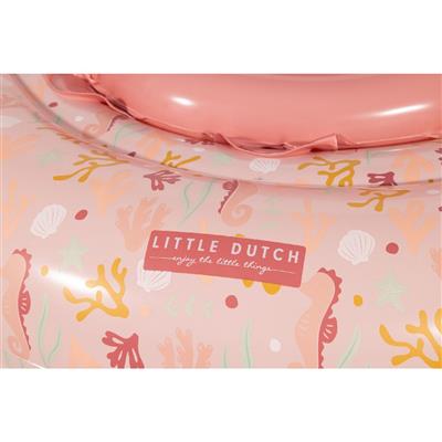 Baby-Schwimmsitz Ocean Dreams Pink mit Sitz und getrennten Luftkammern