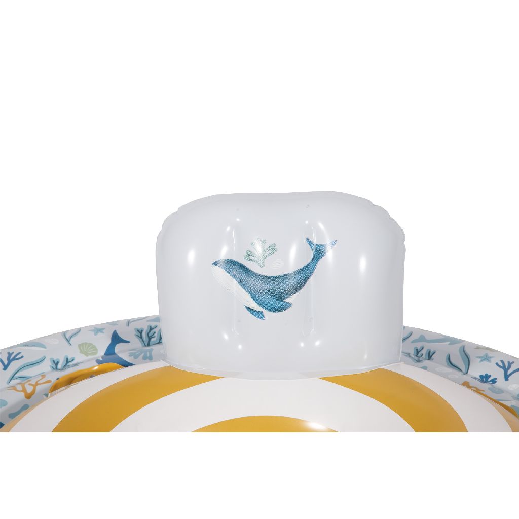 Little Dutch Ocean Dreams Blue Schwimmsitz für Babys von 6 bis 12 Monaten
