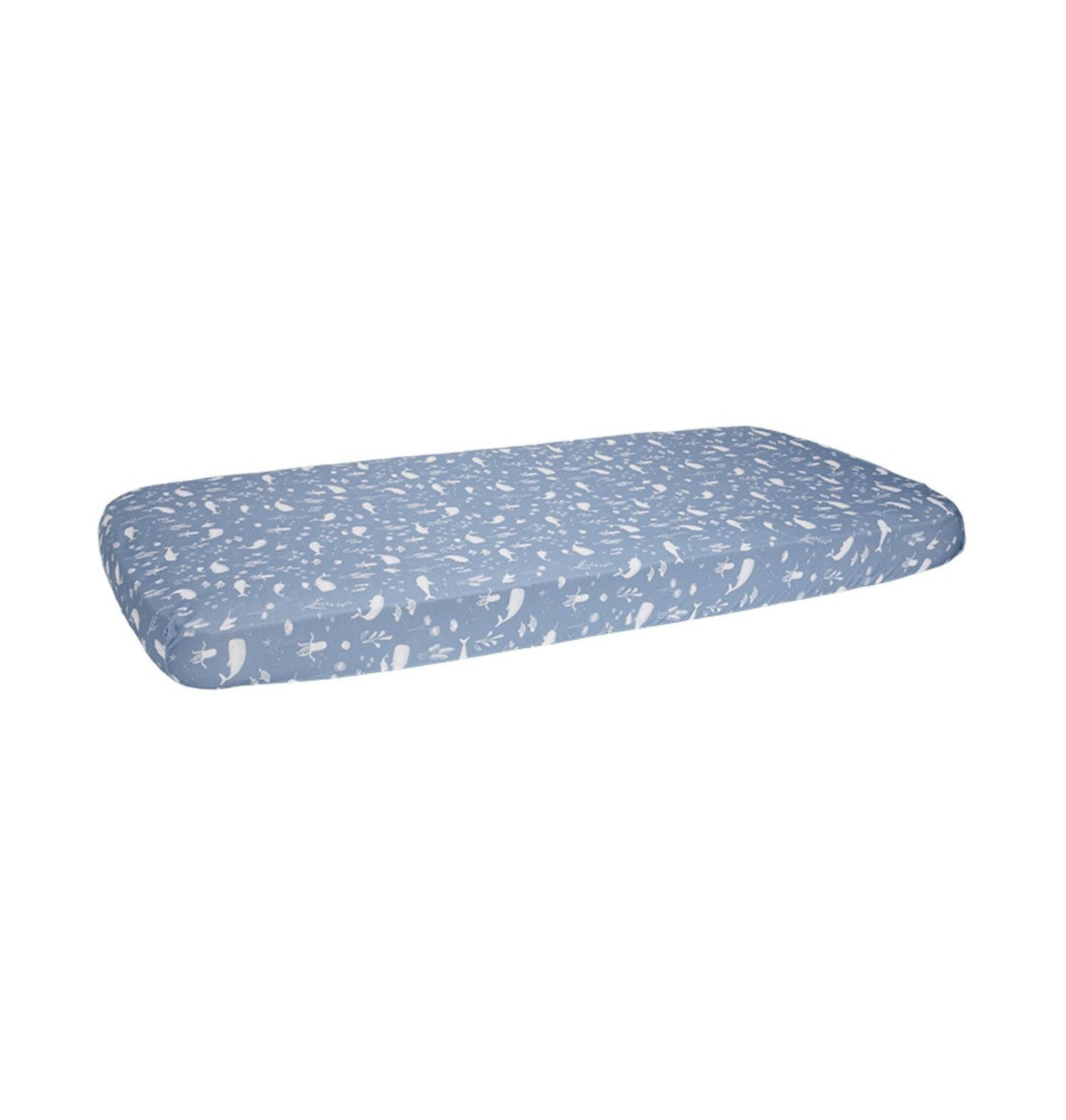 Cot sheet Ocean Blue | Little Dutch