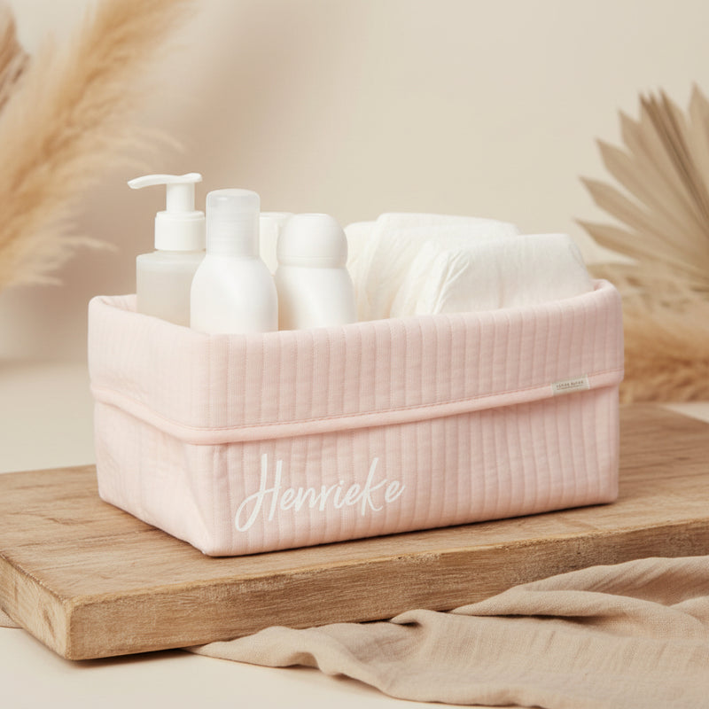 Little Dutch Pflegekörbchen Pure Soft Pink groß