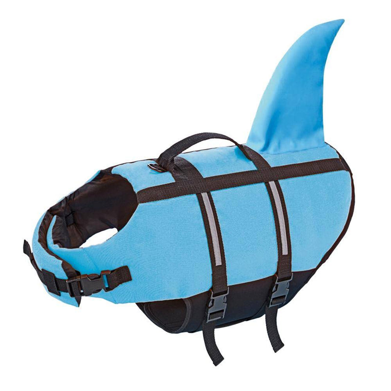 Nobby Sharki Hunde-Schwimmhilfe Hellblau Größe L