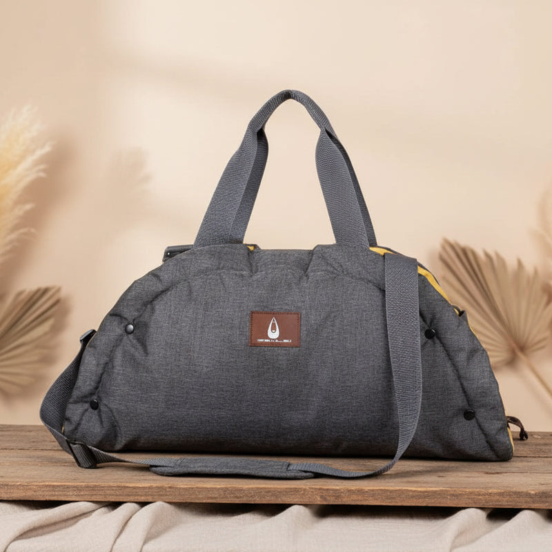 Sac pour chien et chat « SHELLY » gris/moutarde 72 x 55 cm | Nobby