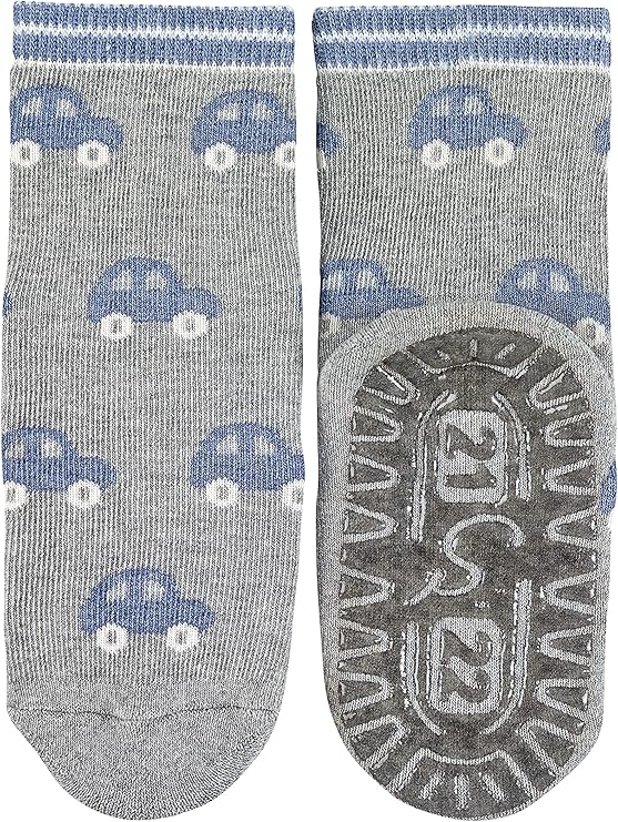 Fliesen Flitzer AIR Autos von Sterntaler – Kinder-Stoppersocken mit Automotiv