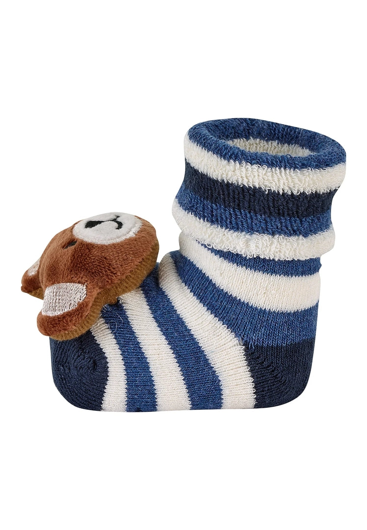 Sterntaler Baby-Rasselsocken Bär Größe 16