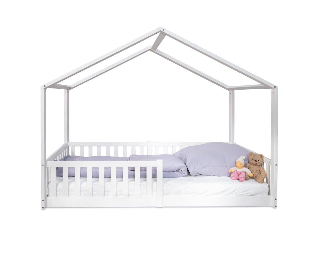 tiSsi ENNO Hausbett 90 × 200 cm in Weiß – Produktansicht