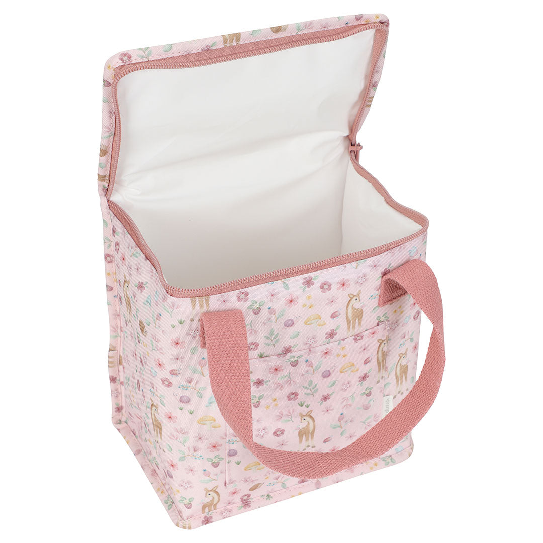 Little Dutch Kühltasche Fairy Garden – weitere Ansicht mit Vorderfach und Fairy-Garden-Motiv