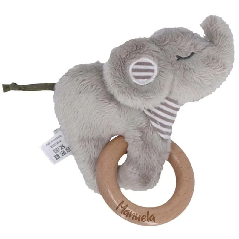 Sterntaler Greifring Elefant Eddy personalisierbar
