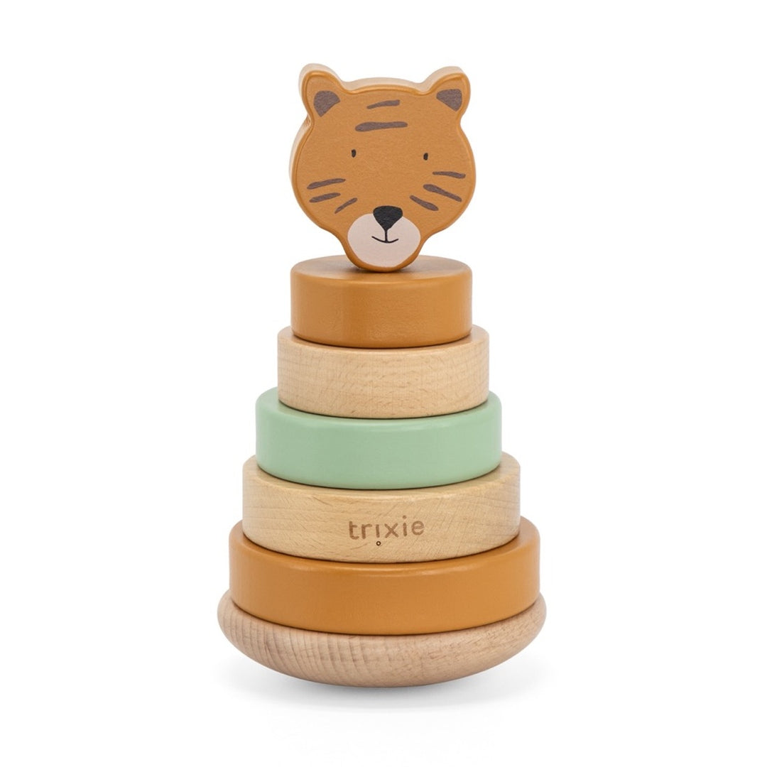 Torre de apilamiento de madera - Sr. Tigre - Para el nacimiento | Trixie