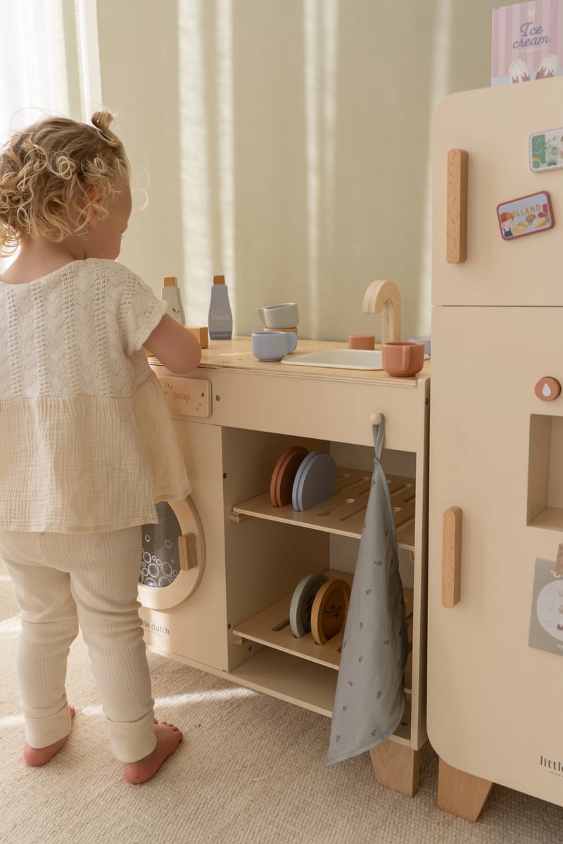 Lave-linge et lave-vaisselle en bois | Little Dutch