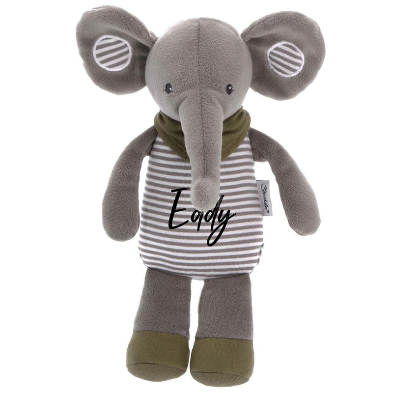 Personalisiertes Sterntaler Stofftier Elefant Eddy mit Namen