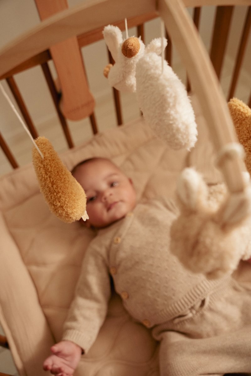 Little Dutch Holz-Musikmobile Newborn Naturals