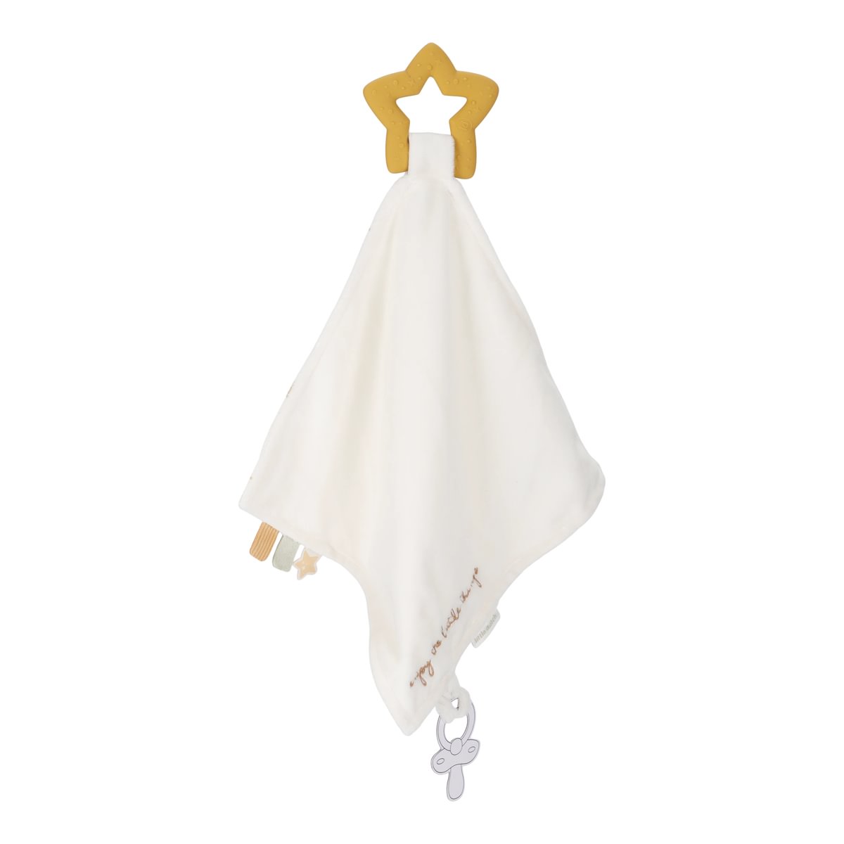 Mazlíček s kousátkem Newborn Naturals – možnost personalizace | Little Dutch