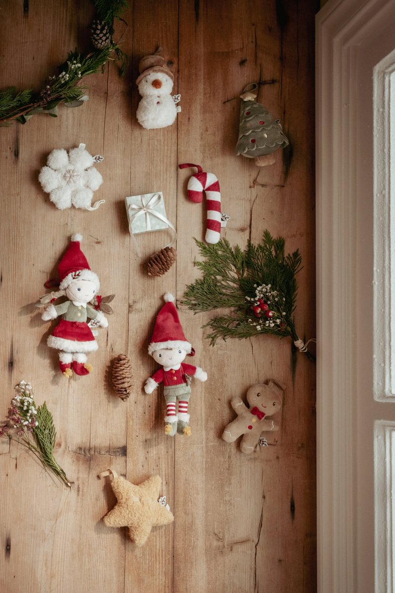 Little Dutch Weihnachtsanhänger-Set Rosa GRS – 4-teilig