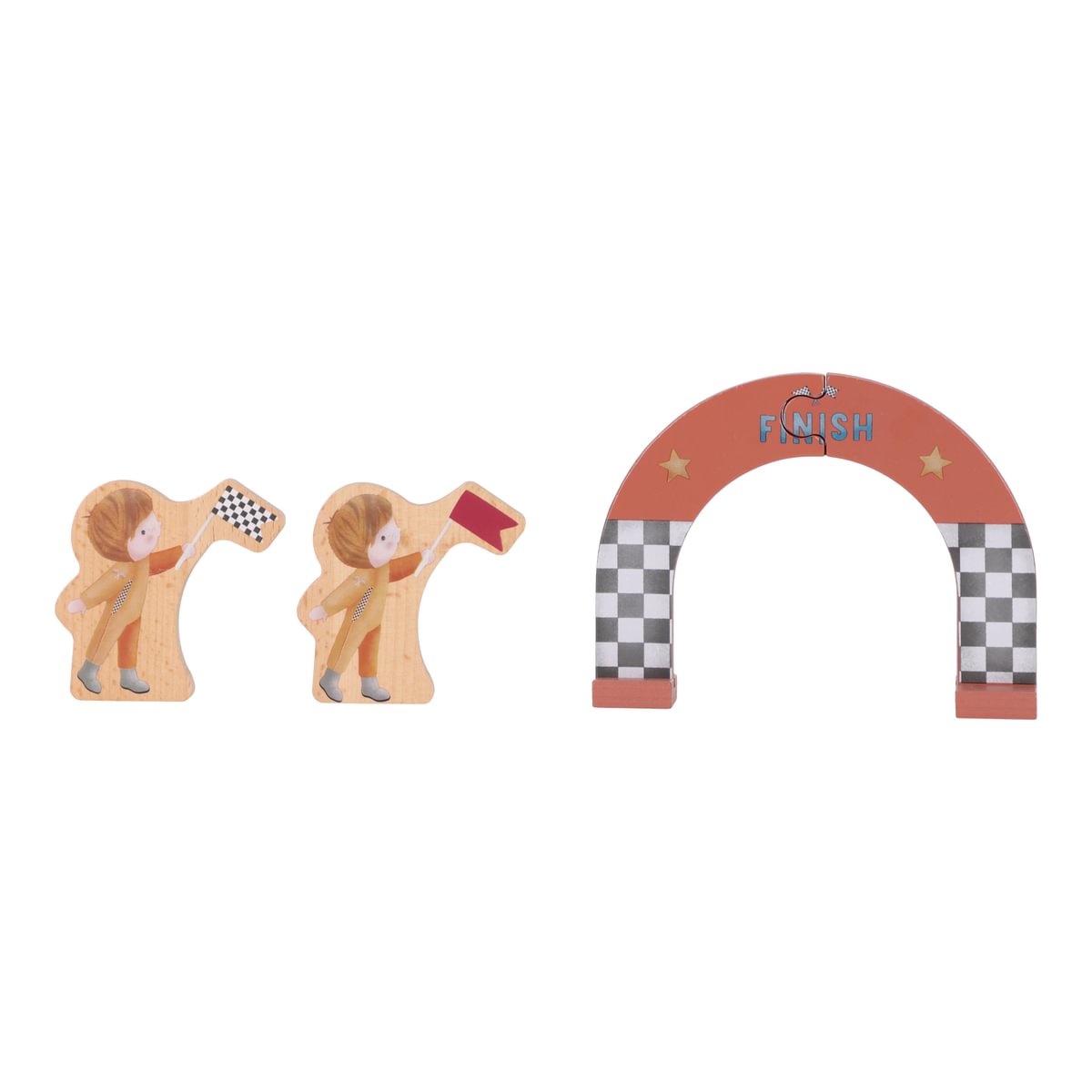 Spielkoffer mit Rennwagen und Rennstrecke