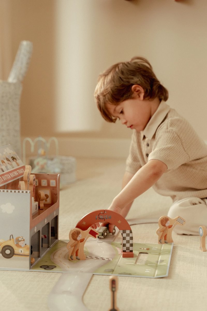 Spielkoffer Rennbahn von Little Dutch