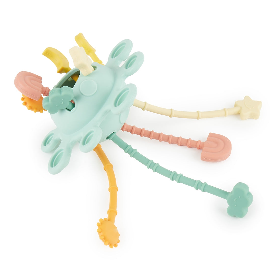 Giocattolo attività Montessori in silicone pianeta - Eucalipto | bieco