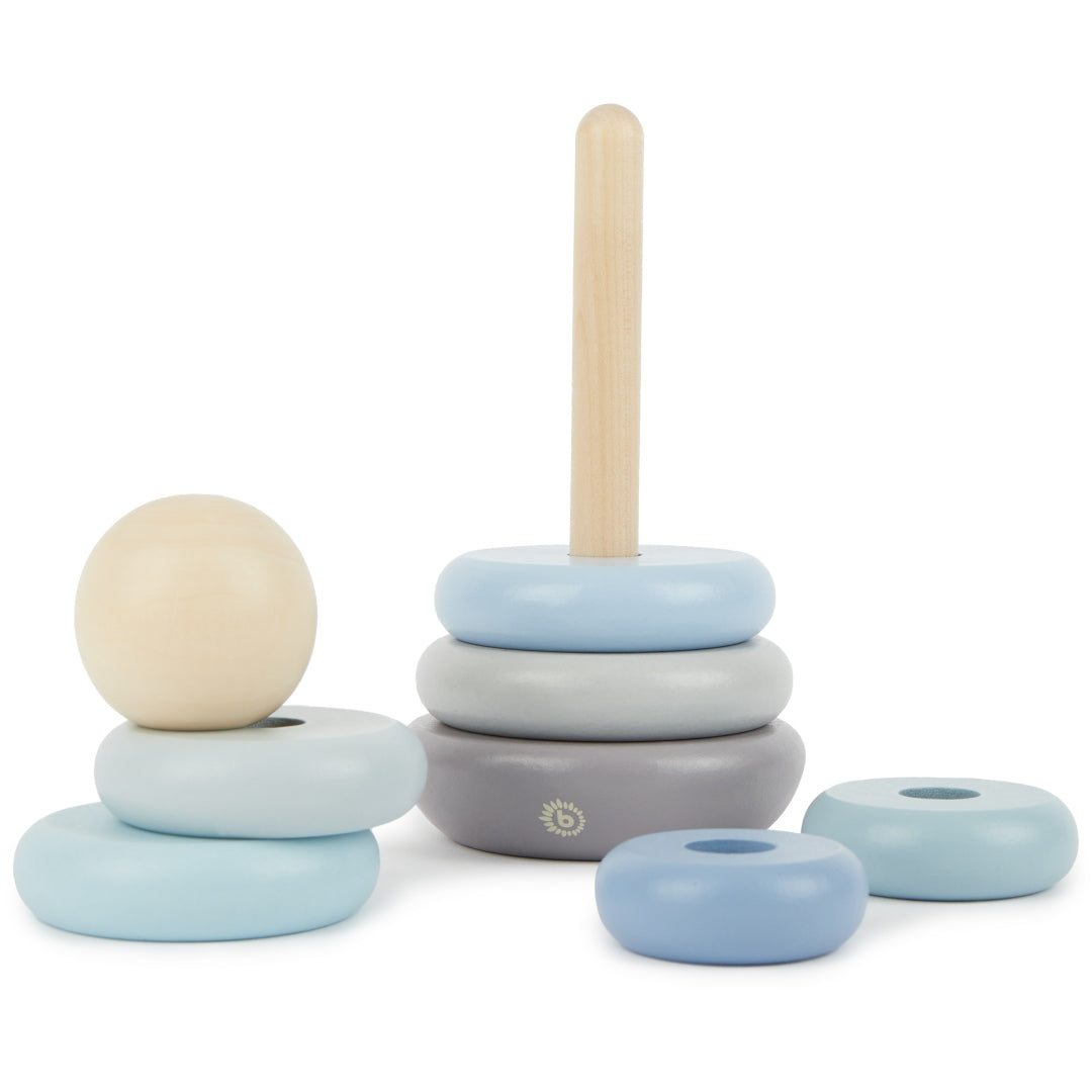 Bieco Stapelturm Hazy Blau – Produktdetail
