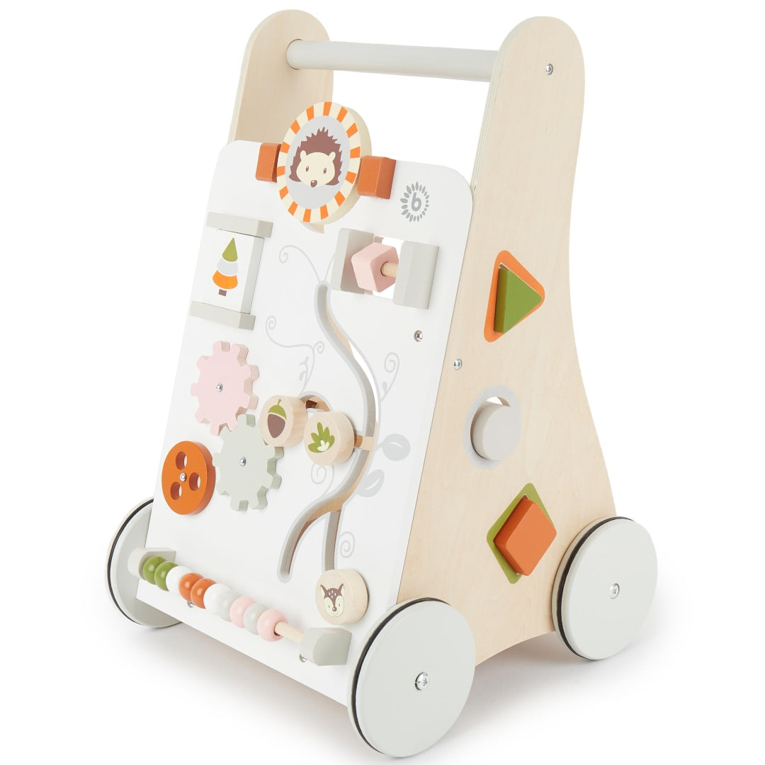 Loopwagen bosdieren hout | bieco